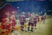 Warm Up der Detroit Red Wings